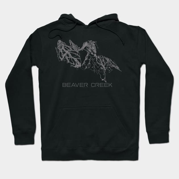 Beaver Creek Resort 3D Hoodie by Mapsynergy